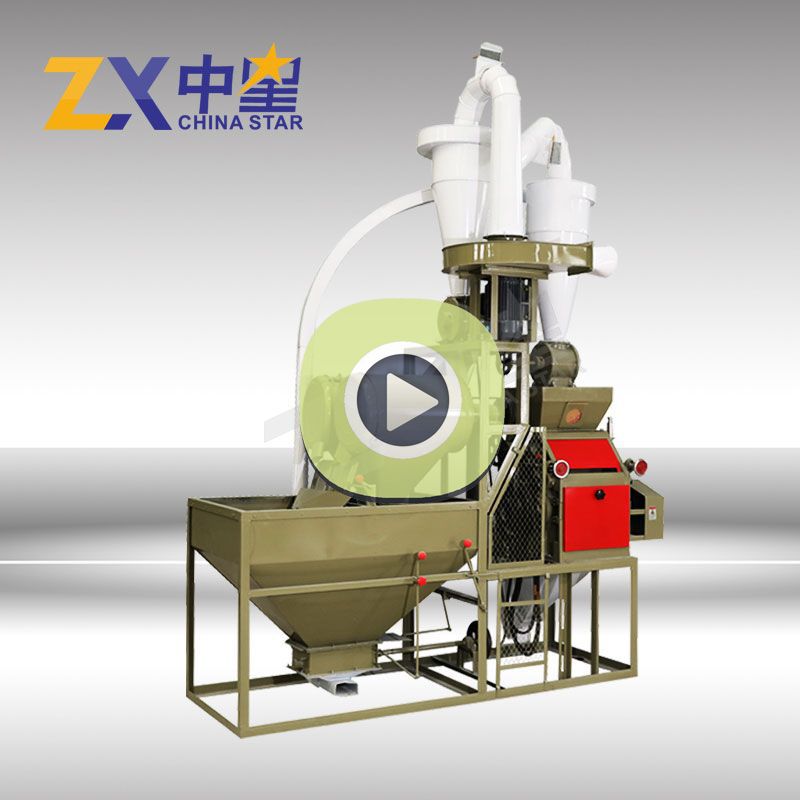 全自动磨面机加工视频