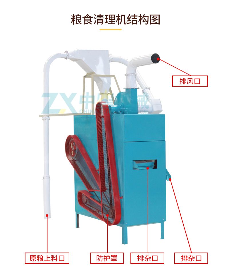 小型玉米糁加工流水线