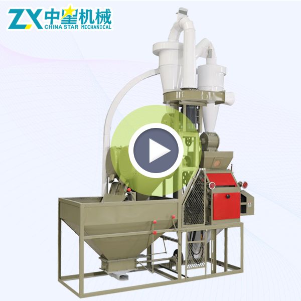 全自动磨面机加工视频